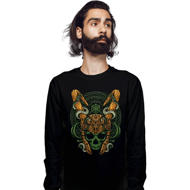 Shirts Long Sleeve Shirts, Unisex / Small / Black Madness And Mischief