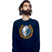 Load image into Gallery viewer, Secret_Shirts Long Sleeve Shirts, Unisex / Small / Navy A Cornered Fox
