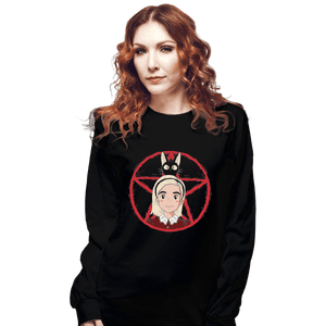 Shirts Long Sleeve Shirts, Unisex / Small / Black Sabrina Delivery Service