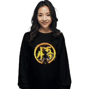 Shirts Long Sleeve Shirts, Unisex / Small / Black Young Dragon