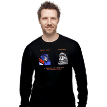 Load image into Gallery viewer, Daily_Deal_Shirts Long Sleeve Shirts, Unisex / Small / Black Cybertron Fighter
