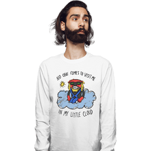 Load image into Gallery viewer, Daily_Deal_Shirts Long Sleeve Shirts, Unisex / Small / White Brak&#39;s Little Cloud
