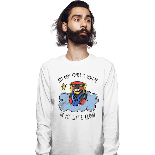 Daily_Deal_Shirts Long Sleeve Shirts, Unisex / Small / White Brak's Little Cloud