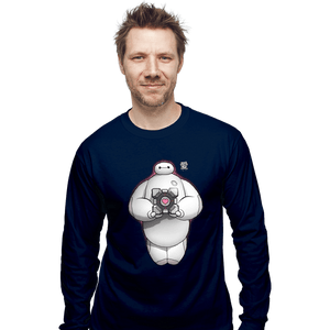 Shirts Long Sleeve Shirts, Unisex / Small / Navy Caring Companions