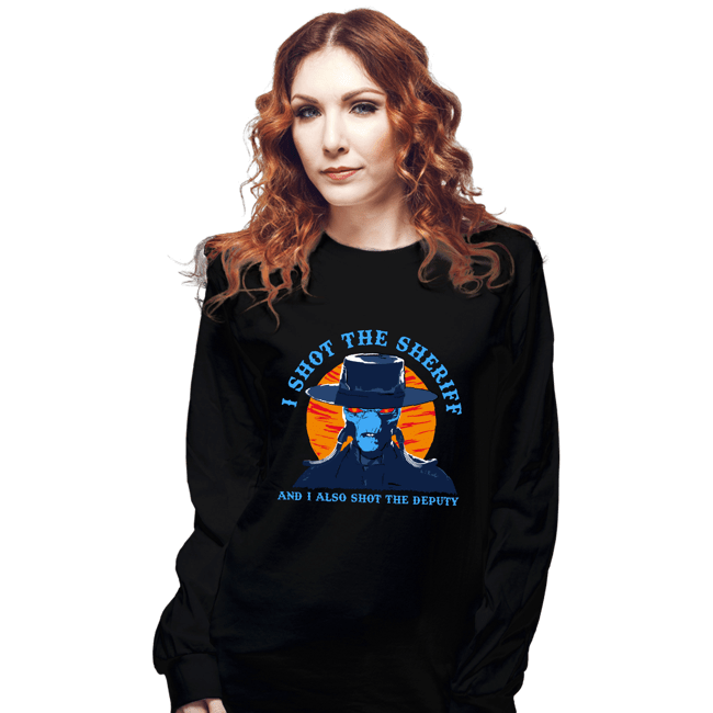 Daily_Deal_Shirts Long Sleeve Shirts, Unisex / Small / Black Cad Bane