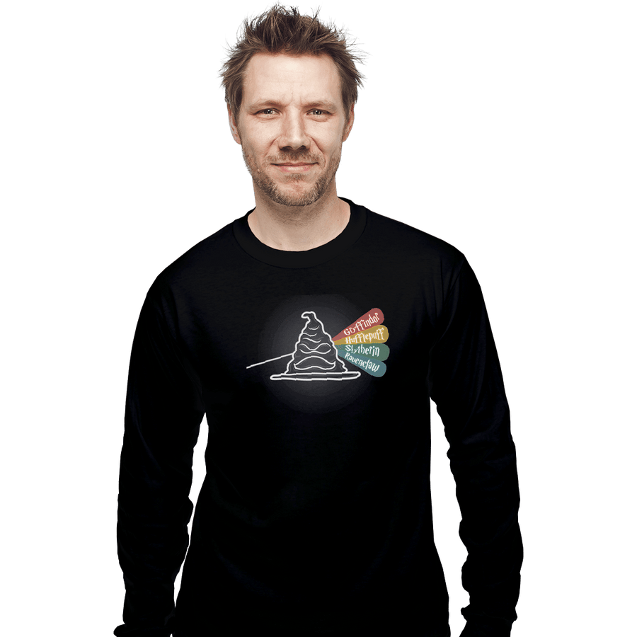 Shirts Long Sleeve Shirts, Unisex / Small / Black Dark Side Of The Hat