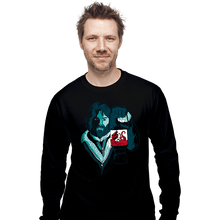 Load image into Gallery viewer, Shirts Long Sleeve Shirts, Unisex / Small / Black RJ
