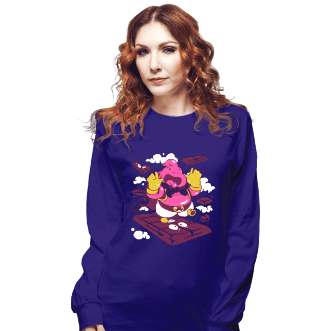 Shirts Long Sleeve Shirts, Unisex / Small / Violet Chocolate