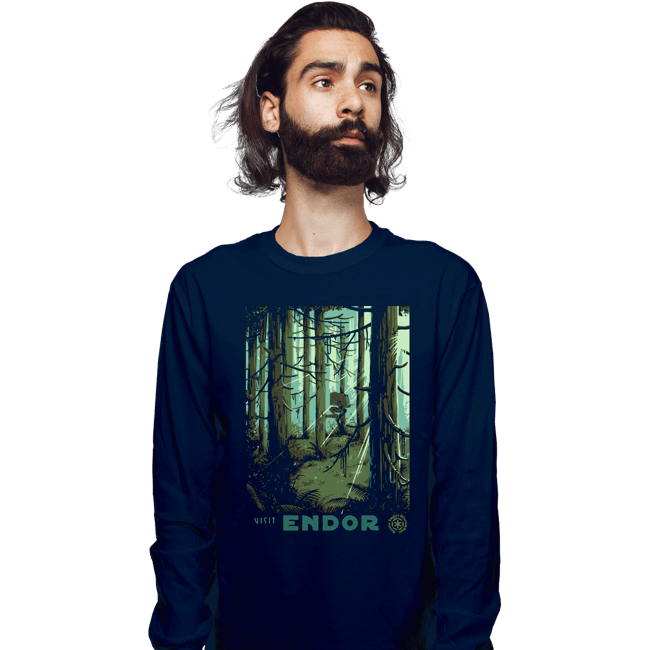 Shirts Long Sleeve Shirts, Unisex / Small / Navy Visit Endor