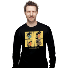 Load image into Gallery viewer, Shirts Long Sleeve Shirts, Unisex / Small / Black Cobra Days
