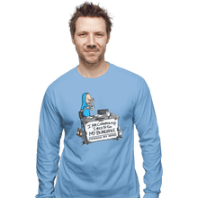 Load image into Gallery viewer, Shirts Long Sleeve Shirts, Unisex / Small / Powder Blue Change My Mind
