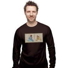 Load image into Gallery viewer, Daily_Deal_Shirts Long Sleeve Shirts, Unisex / Small / Dark Chocolate Legend Of The Smoking Bowls
