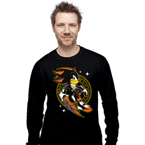 Daily_Deal_Shirts Long Sleeve Shirts, Unisex / Small / Black Shadow Kingdom Hearts