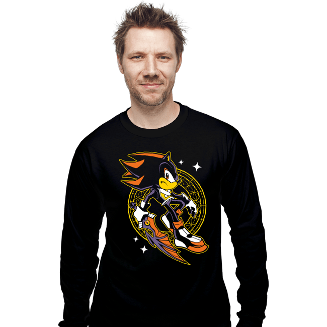 Daily_Deal_Shirts Long Sleeve Shirts, Unisex / Small / Black Shadow Kingdom Hearts
