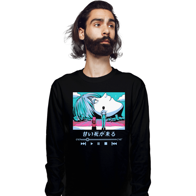 Daily_Deal_Shirts Long Sleeve Shirts, Unisex / Small / Black Never Alone