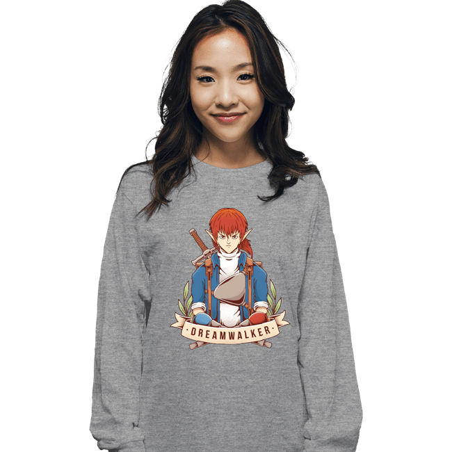 Shirts Long Sleeve Shirts, Unisex / Small / Sports Grey The Dreamwalker