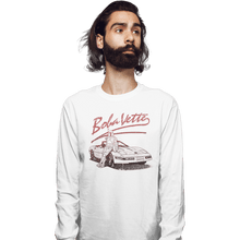 Load image into Gallery viewer, Shirts Long Sleeve Shirts, Unisex / Small / White Boba Vette
