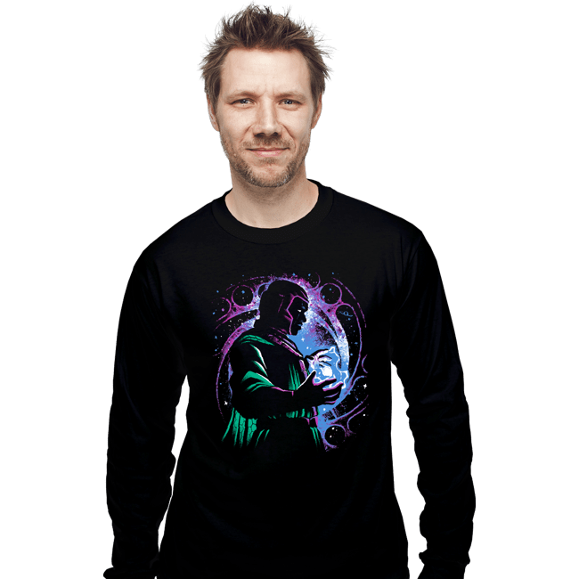 Daily_Deal_Shirts Long Sleeve Shirts, Unisex / Small / Black The Conqueror