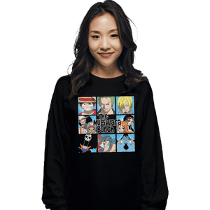Shirts Long Sleeve Shirts, Unisex / Small / Black The Mugiwara Bunch
