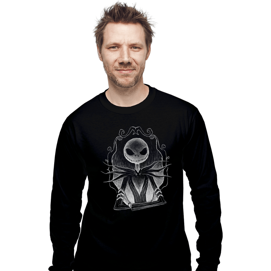 Shirts Long Sleeve Shirts, Unisex / Small / Black Dark Jack