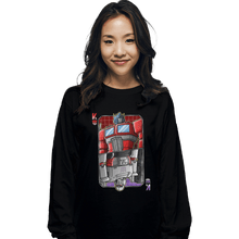 Load image into Gallery viewer, Shirts Long Sleeve Shirts, Unisex / Small / Black King Autobot
