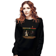 Load image into Gallery viewer, Secret_Shirts Long Sleeve Shirts, Unisex / Small / Black Python Epic Fight
