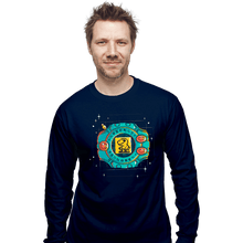 Load image into Gallery viewer, Daily_Deal_Shirts Long Sleeve Shirts, Unisex / Small / Navy Digivice
