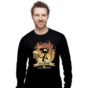 Shirts Long Sleeve Shirts, Unisex / Small / Black Luci's Inferno
