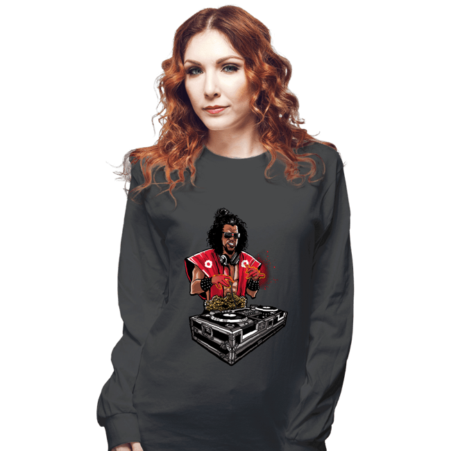 Secret_Shirts Long Sleeve Shirts, Unisex / Small / Charcoal DJ Sho Nuff