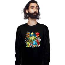 Load image into Gallery viewer, Daily_Deal_Shirts Long Sleeve Shirts, Unisex / Small / Black Christmas RPG
