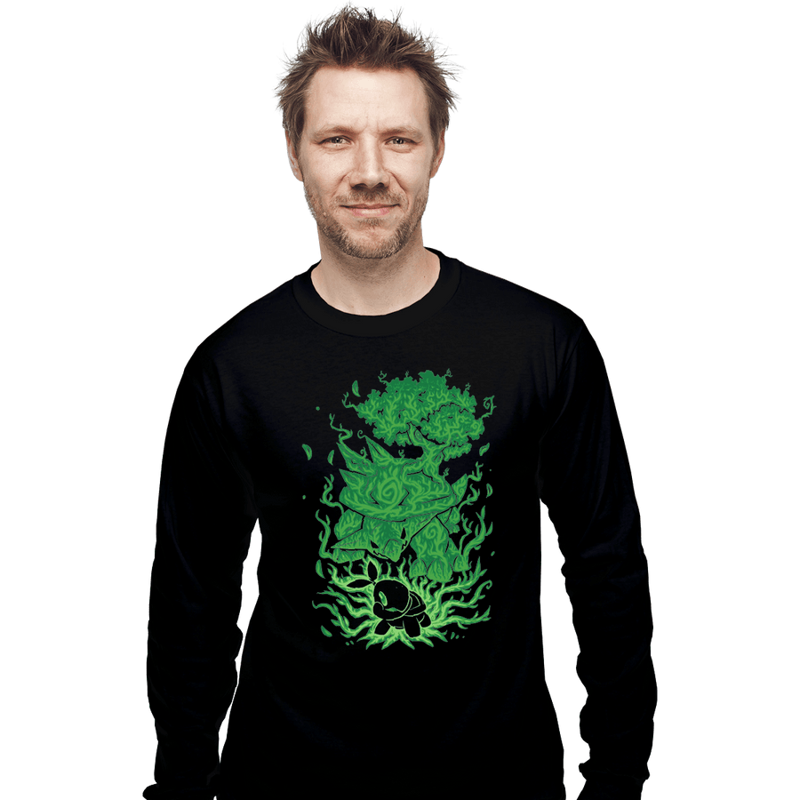 Shirts Long Sleeve Shirts, Unisex / Small / Black The Grass Turtle Within