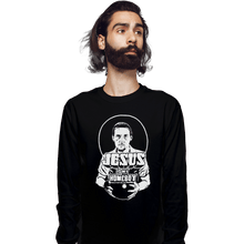 Load image into Gallery viewer, Shirts Long Sleeve Shirts, Unisex / Small / Black Jesus is My Homeboy
