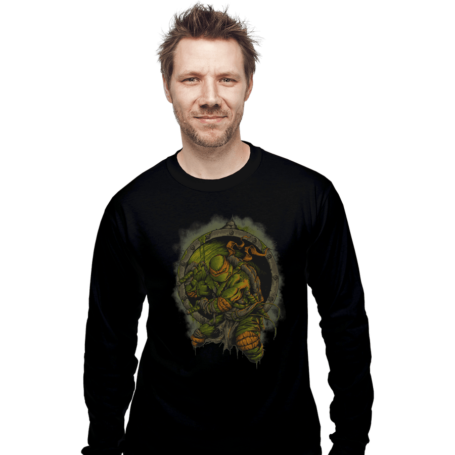 Shirts Long Sleeve Shirts, Unisex / Small / Black Mikey
