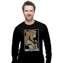 Load image into Gallery viewer, Daily_Deal_Shirts Long Sleeve Shirts, Unisex / Small / Black Tarot Of The Moon
