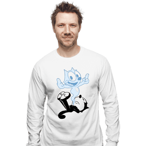 Shirts Long Sleeve Shirts, Unisex / Small / White RIP Felix