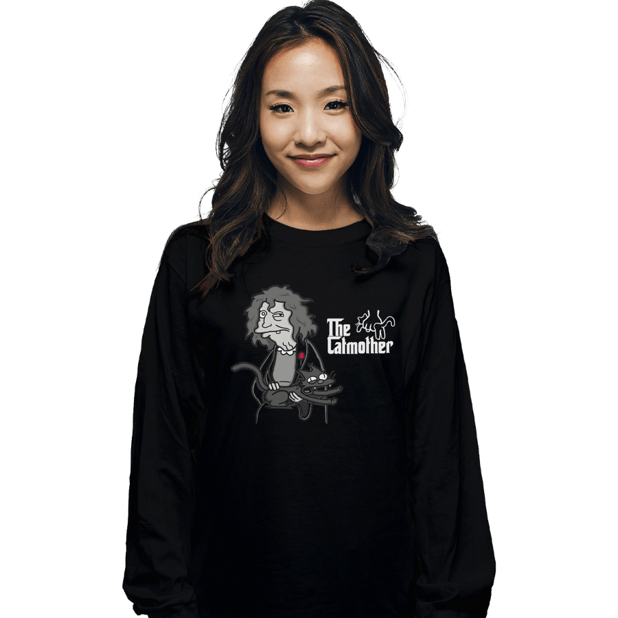 Shirts Long Sleeve Shirts, Unisex / Small / Black The Catmother