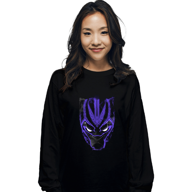 Shirts Long Sleeve Shirts, Unisex / Small / Black Out Of The Dark