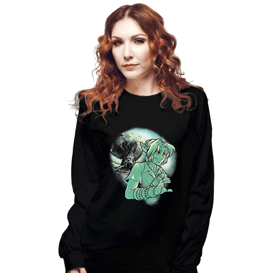 Shirts Long Sleeve Shirts, Unisex / Small / Black Her Knight