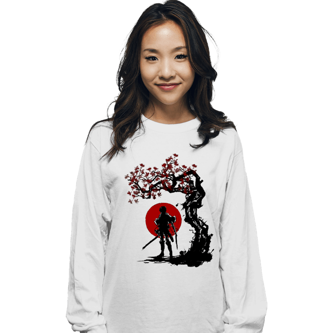 Shirts Long Sleeve Shirts, Unisex / Small / White Titan Shifter Under The Sun