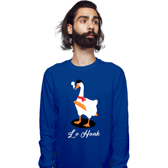 Secret_Shirts Long Sleeve Shirts, Unisex / Small / Royal Blue Le Honk