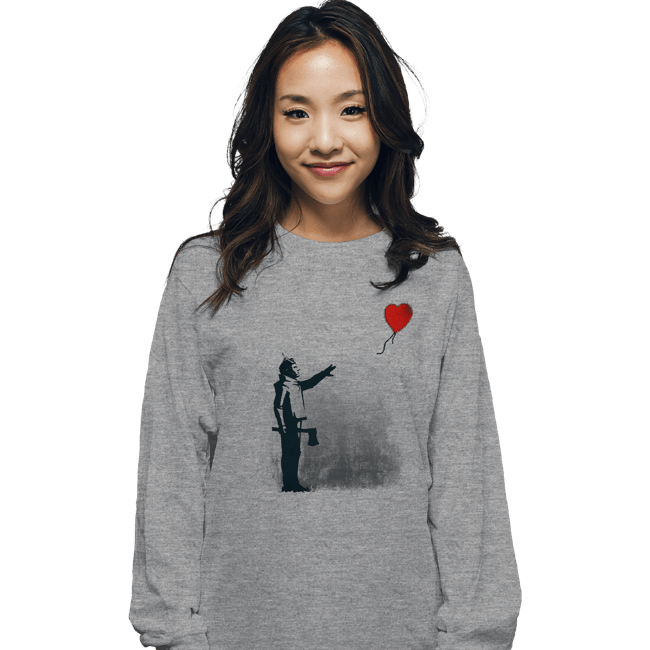 Shirts Long Sleeve Shirts, Unisex / Small / Sports Grey If I Had A Heart