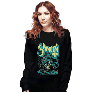 Shirts Long Sleeve Shirts, Unisex / Small / Black Monstrous Prince Of Darkness