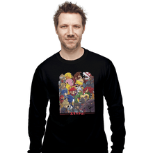 Load image into Gallery viewer, Shirts Long Sleeve Shirts, Unisex / Small / Black Smash
