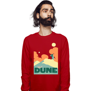 Shirts Long Sleeve Shirts, Unisex / Small / Red Visit Dune