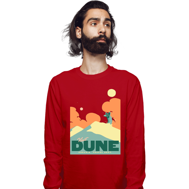 Shirts Long Sleeve Shirts, Unisex / Small / Red Visit Dune