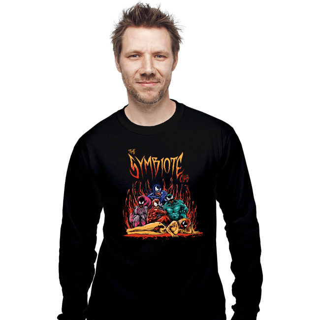 Secret_Shirts Long Sleeve Shirts, Unisex / Small / Black The Symbiote Club