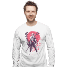 Load image into Gallery viewer, Shirts Long Sleeve Shirts, Unisex / Small / White Ronin Bo
