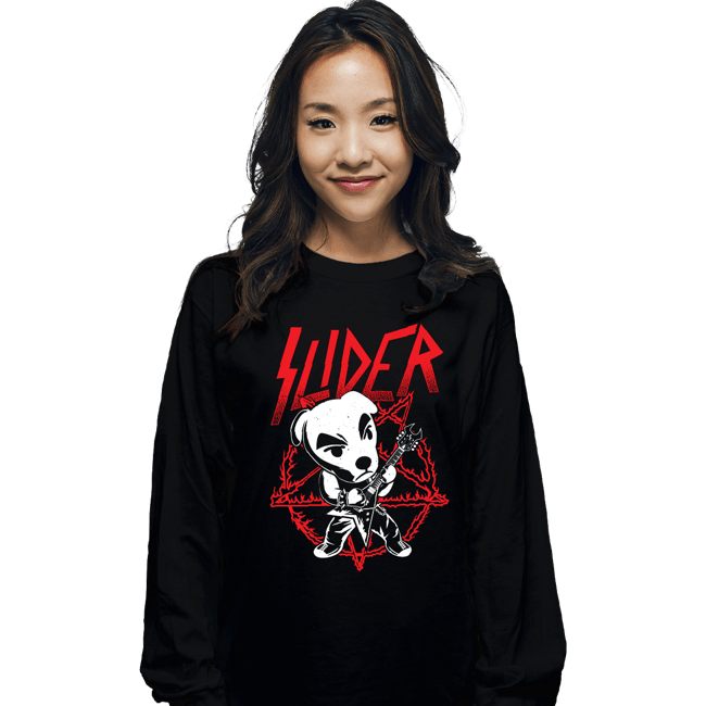 Secret_Shirts Long Sleeve Shirts, Unisex / Small / Black KK Slider King
