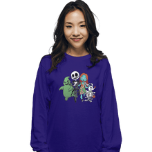 Load image into Gallery viewer, Shirts Long Sleeve Shirts, Unisex / Small / Violet Nightmare BFFs
