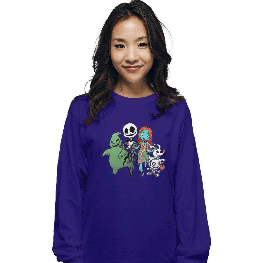 Shirts Long Sleeve Shirts, Unisex / Small / Violet Nightmare BFFs